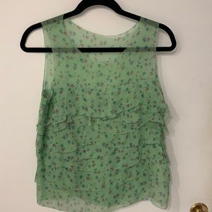 Philip Lim Silk floral top